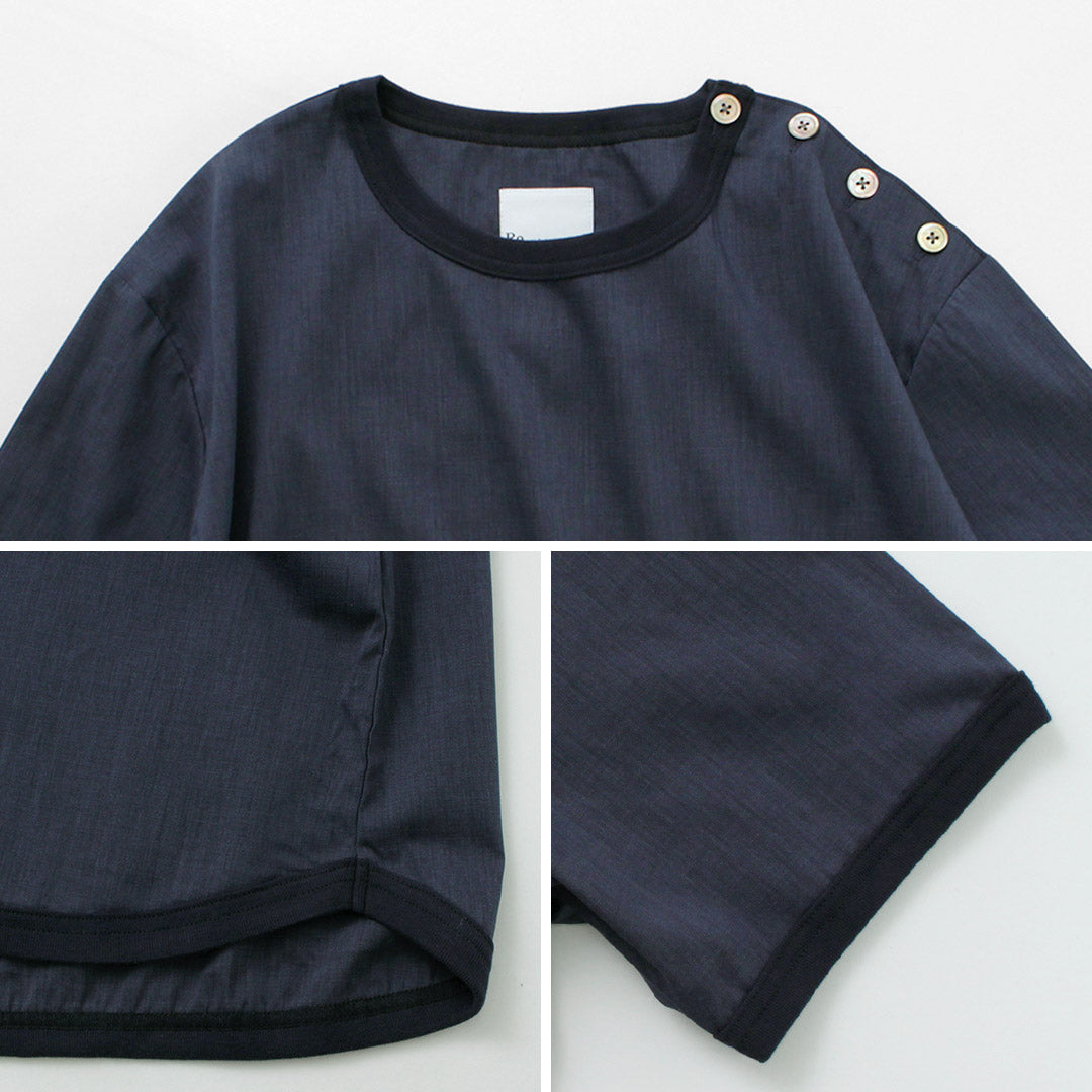 RE MADE IN TOKYO JAPAN / Linen Coolmax Button Basque