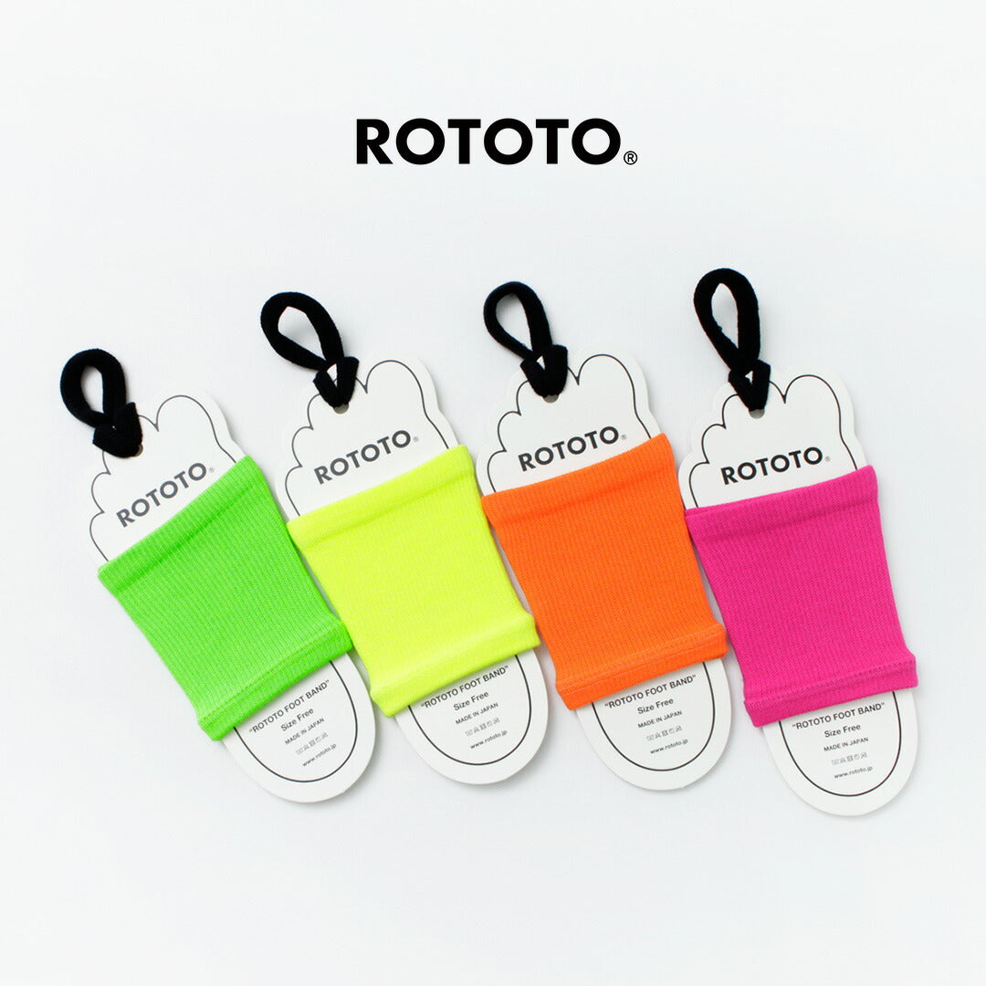 ROTOTO / Foot band Neon