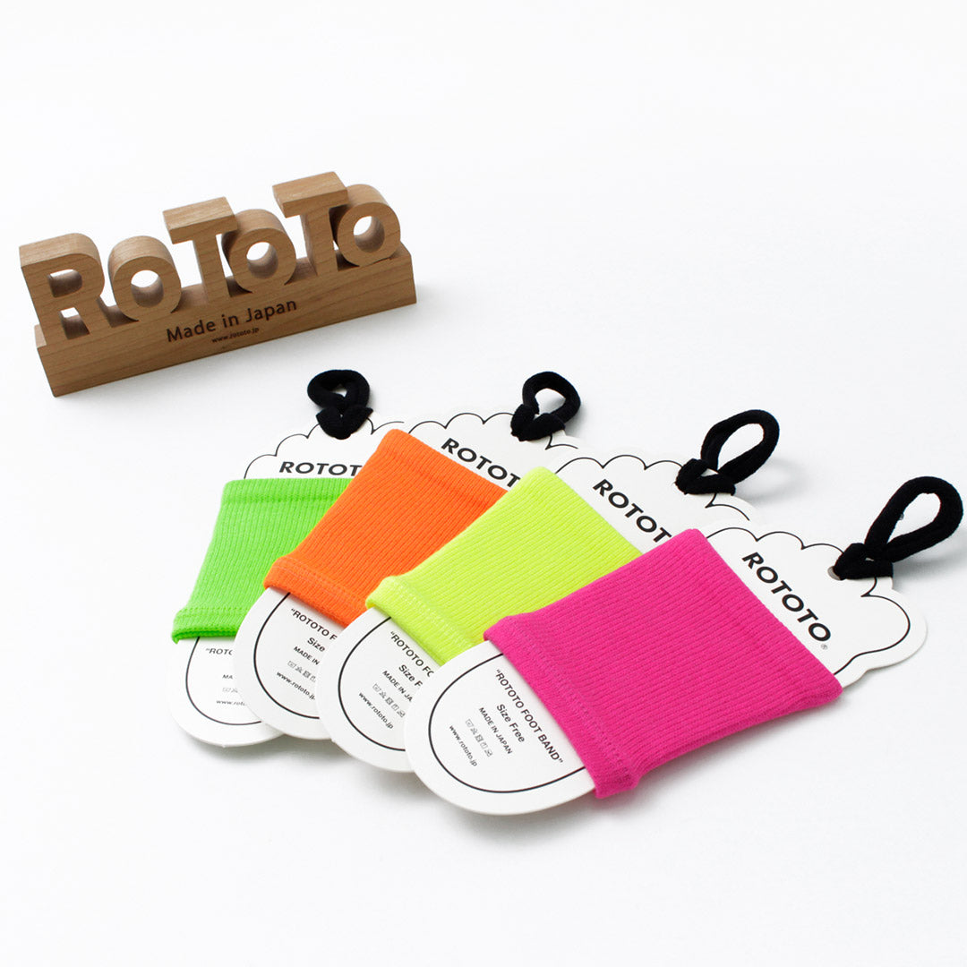 ROTOTO / Foot band Neon