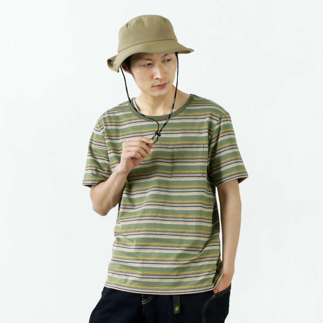 GOHEMP / BASIC SHORT-SLEEVE POCKET T-SHIRT