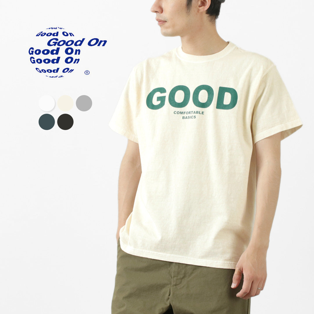 GOOD ON / Good On Logo Short Sleeve T-Shirt