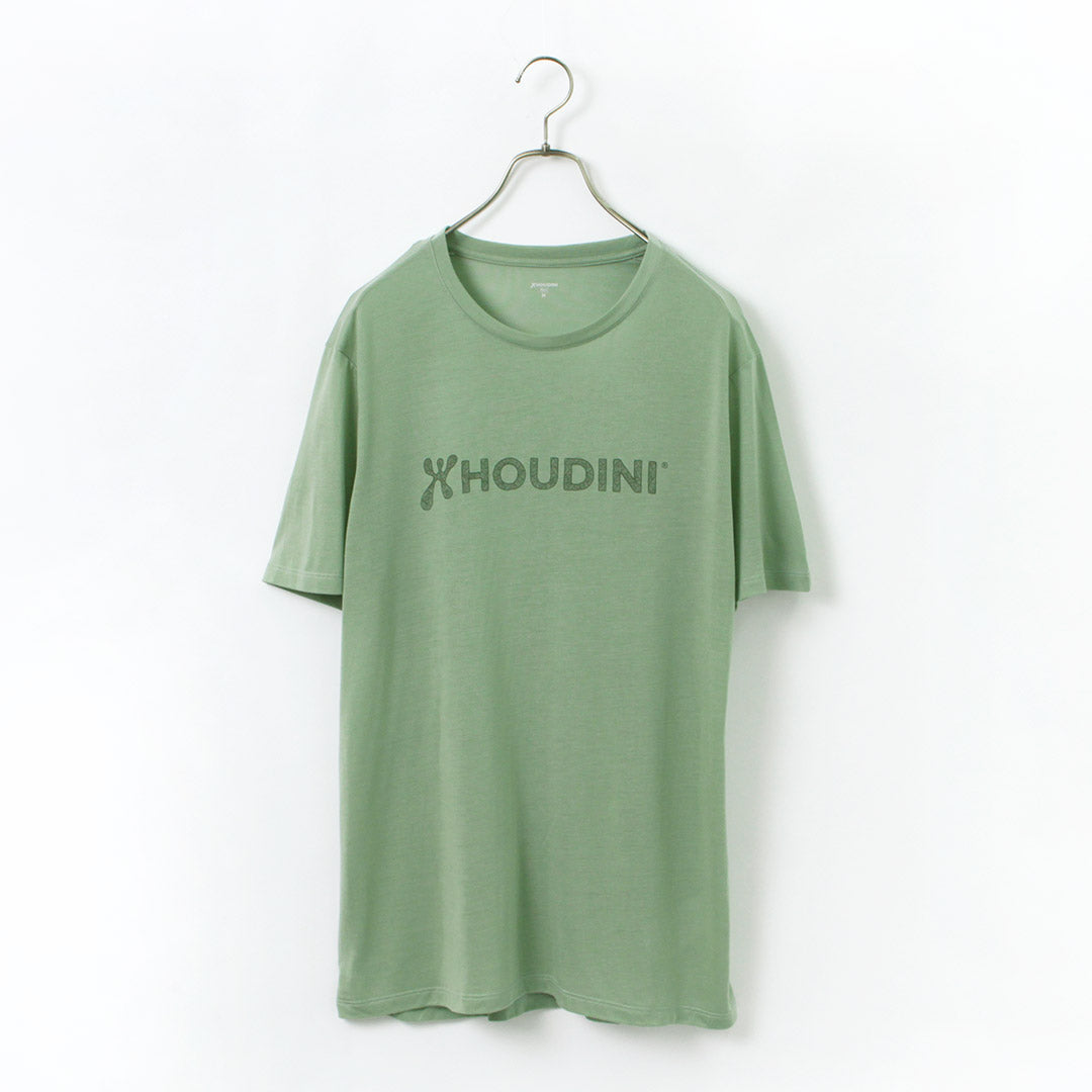 Houdini / Tree Tee Drawing Logotipo / Pulpa de madera Camiseta