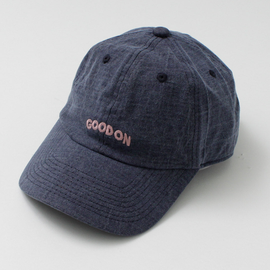 GOOD ON / GOOD ON Arch Logo Embroidered Cap