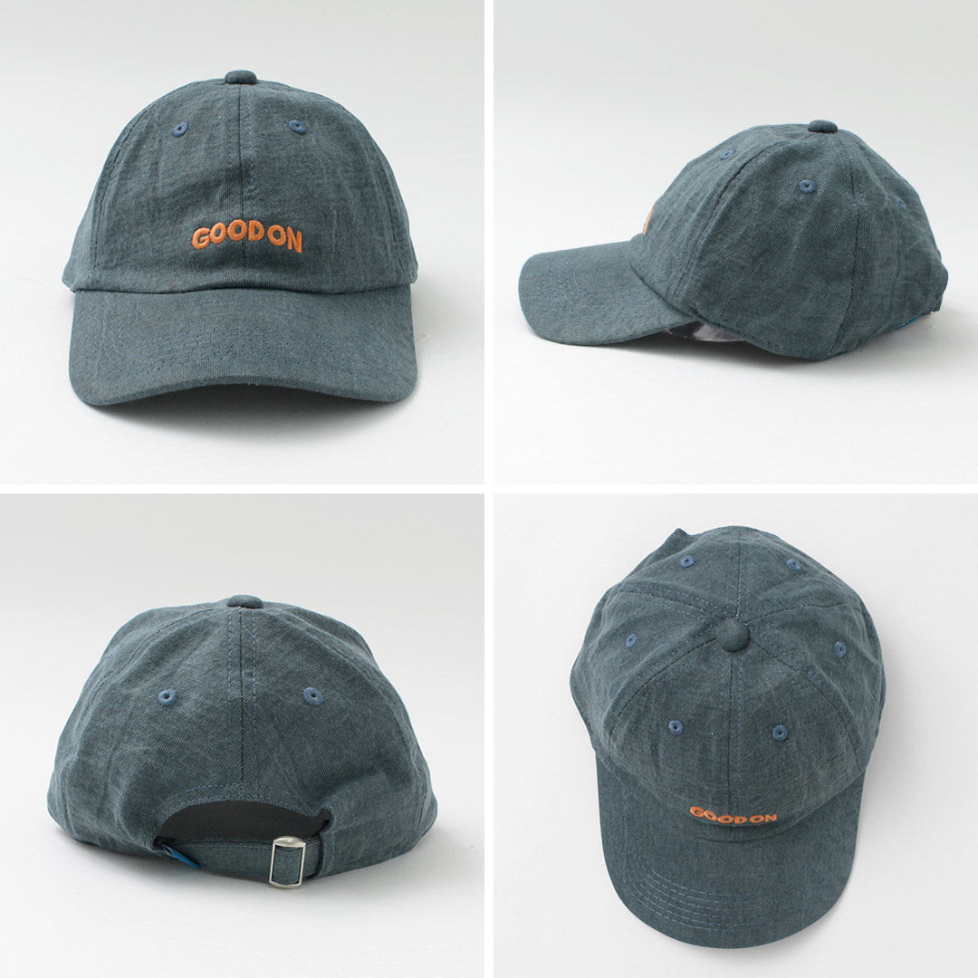 GOOD ON / GOOD ON Arch Logo Embroidered Cap