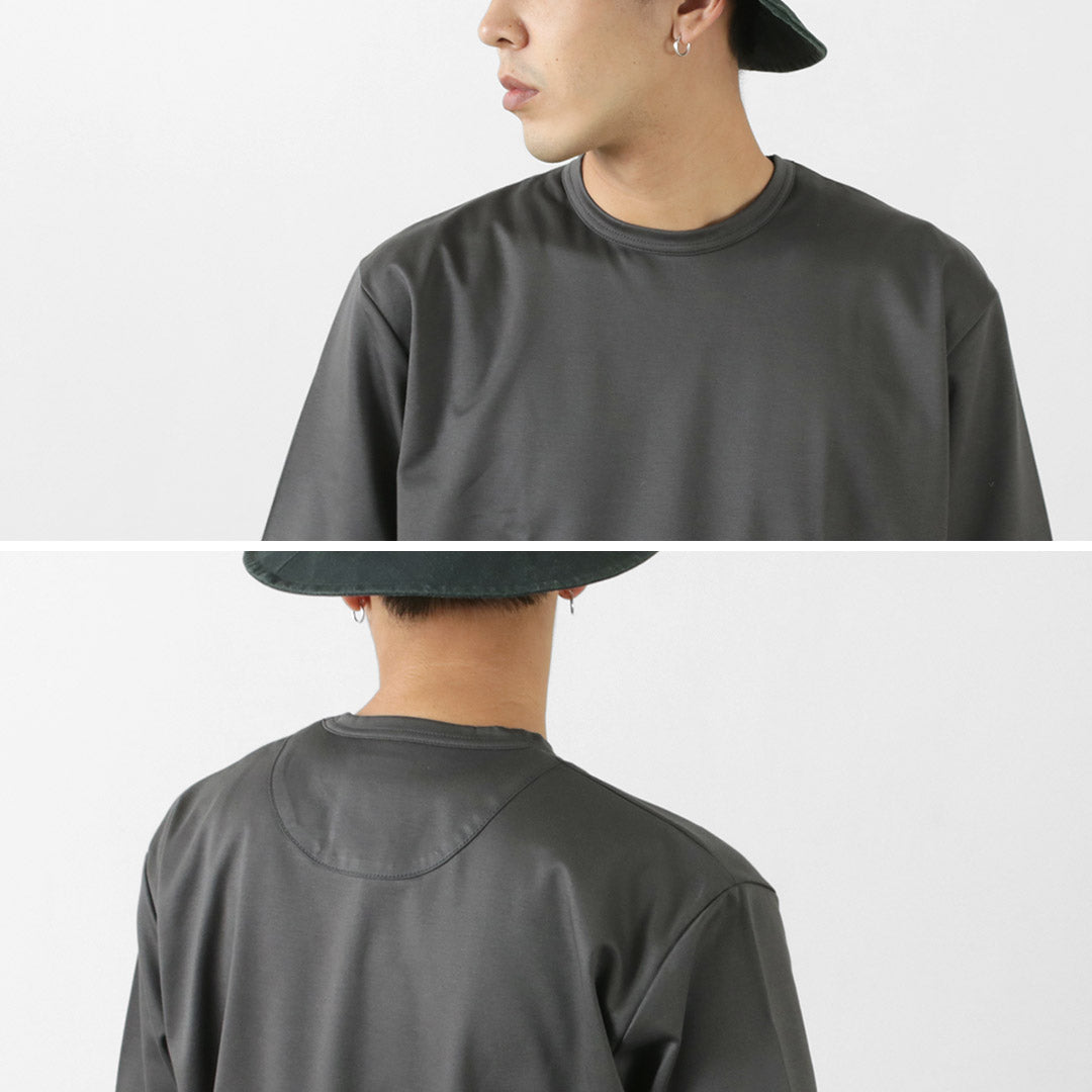 Re fait à Tokyo Japan / Half Mancheve Wide Robe T-shirt