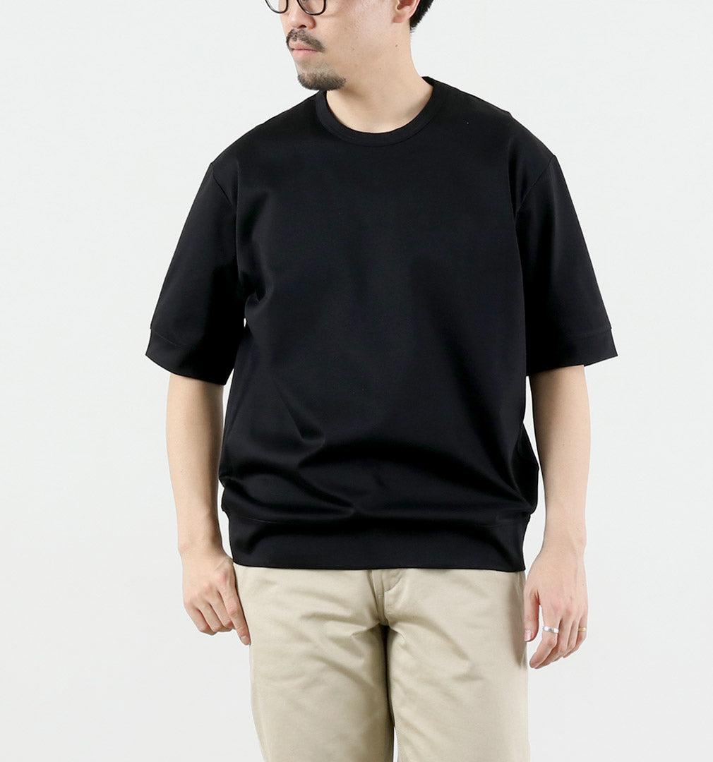 RE MADE IN TOKYO JAPAN / Half-Sleeve Wide-Fit Dress T-Shirt