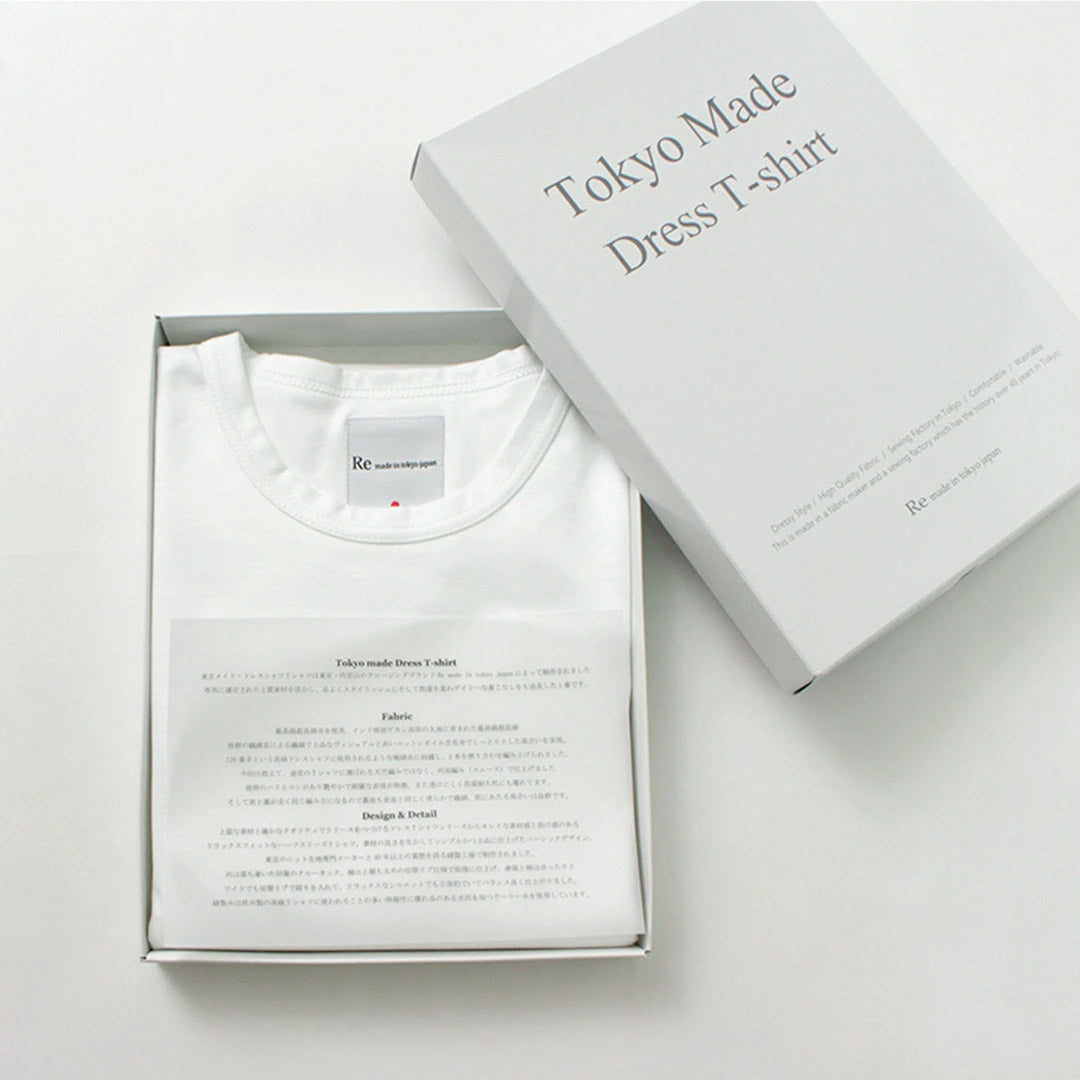 RE MADE IN TOKYO JAPAN / 半袖寬正裝 T 卹