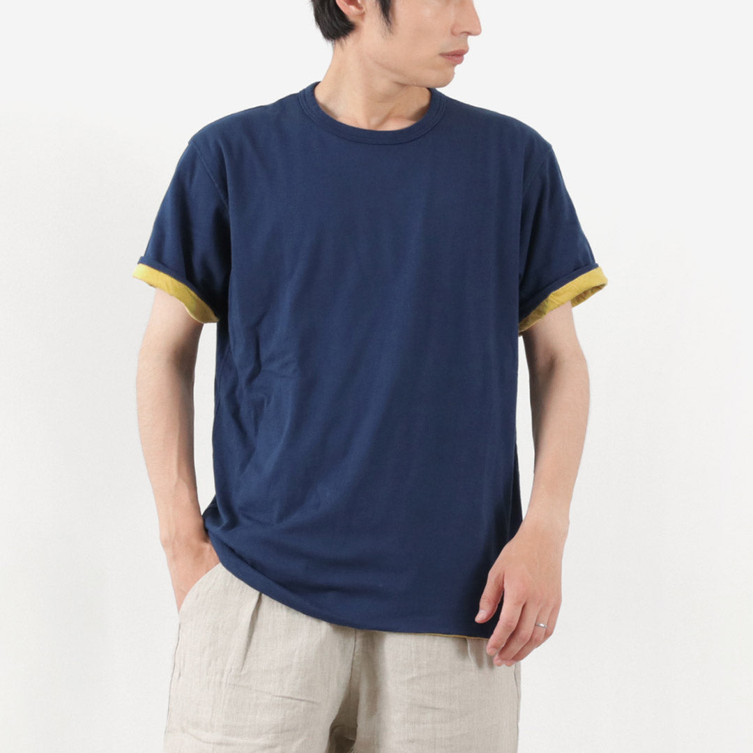 Buena camiseta reversible de manga corta / camiseta de bebé de 4.5oz