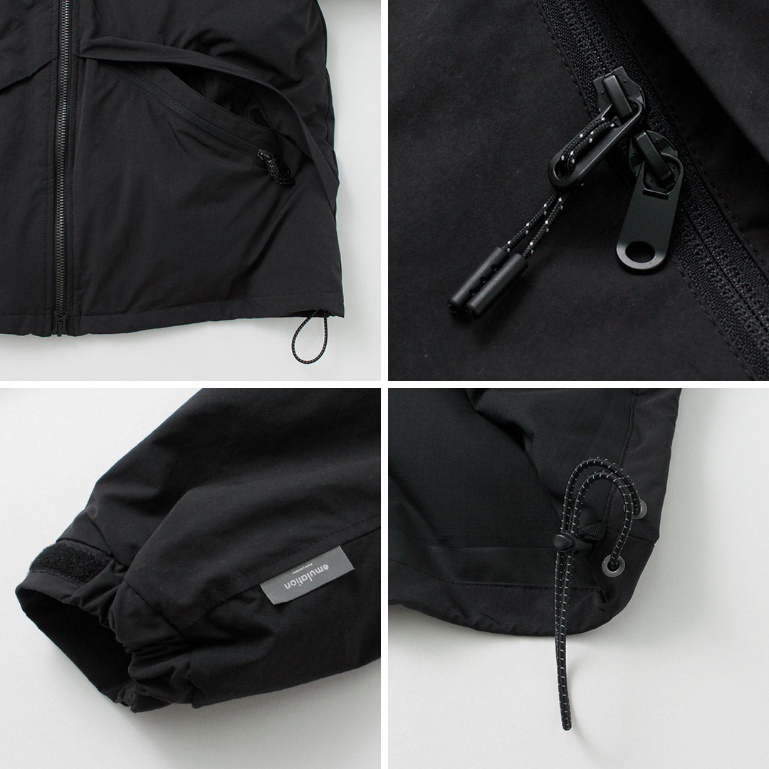 EMULATION / Componentise Military Blouson