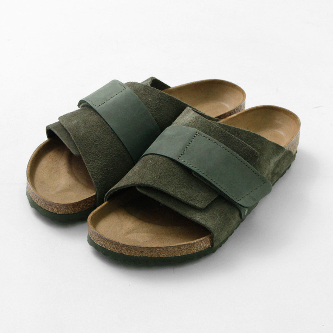 Birkenstock / Kyoto Sandals Nubuck 가죽 스웨이드