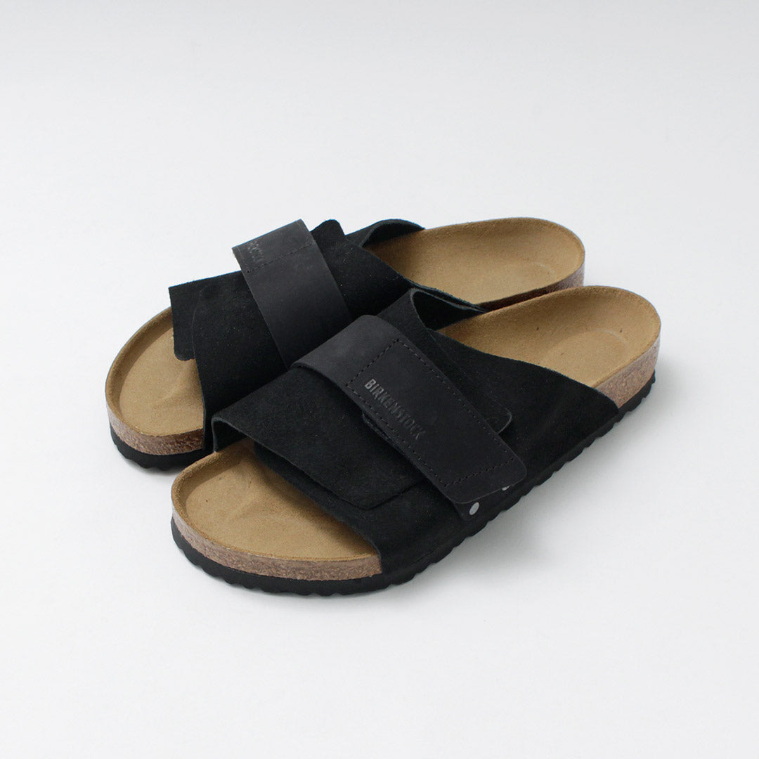 BIRKENSTOCK / Kyoto Nubuck Leather Suede Sandals