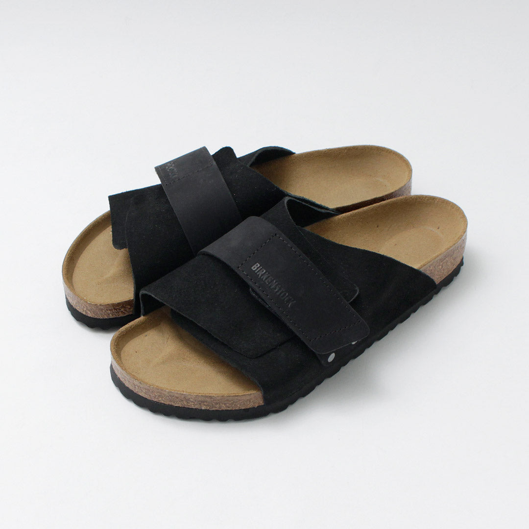 BIRKENSTOCK / Kyoto Nubuck Leather Suede Sandals