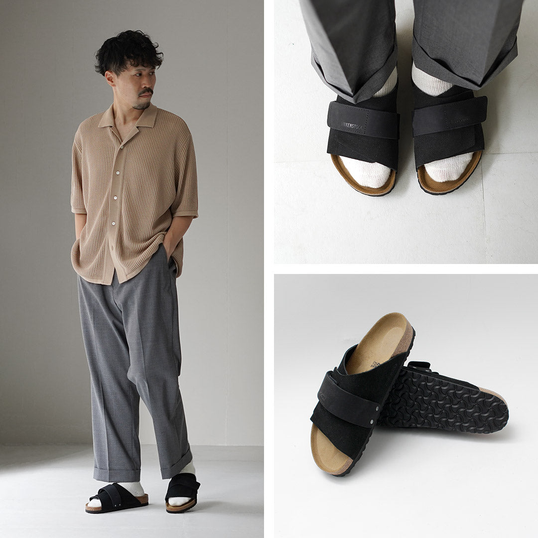 Birkenstock / Kyoto涼鞋Nubuck Leather Suede