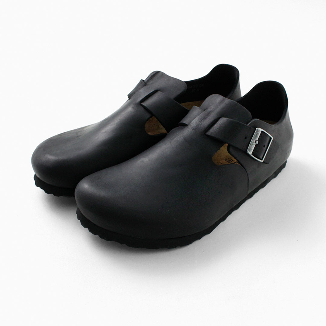 BIRKENSTOCK / LONDON / Oiled Leather Oiled Nubuck Leather Shoes