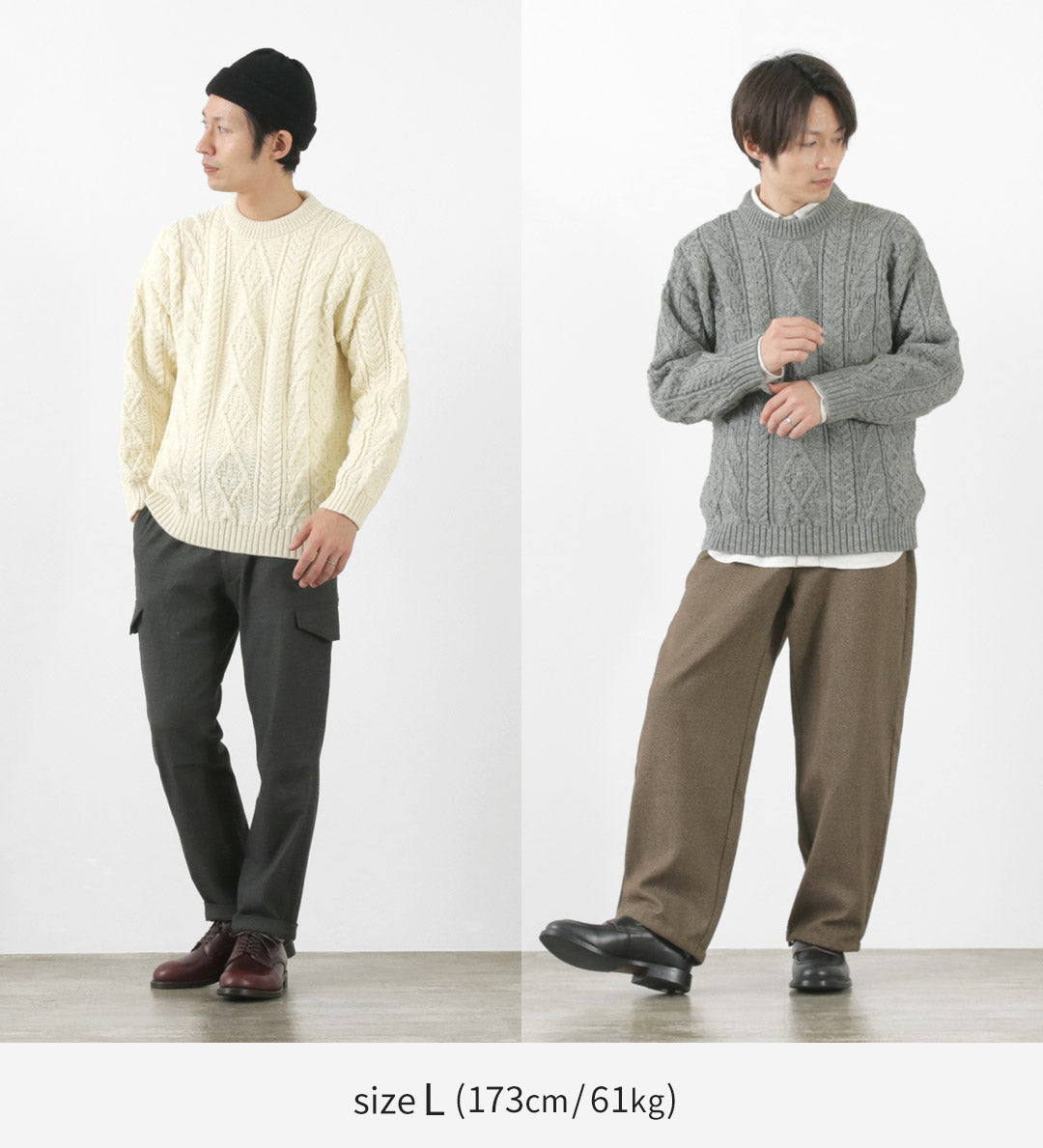 Old Derby Knitwear / Aran Crew Reader