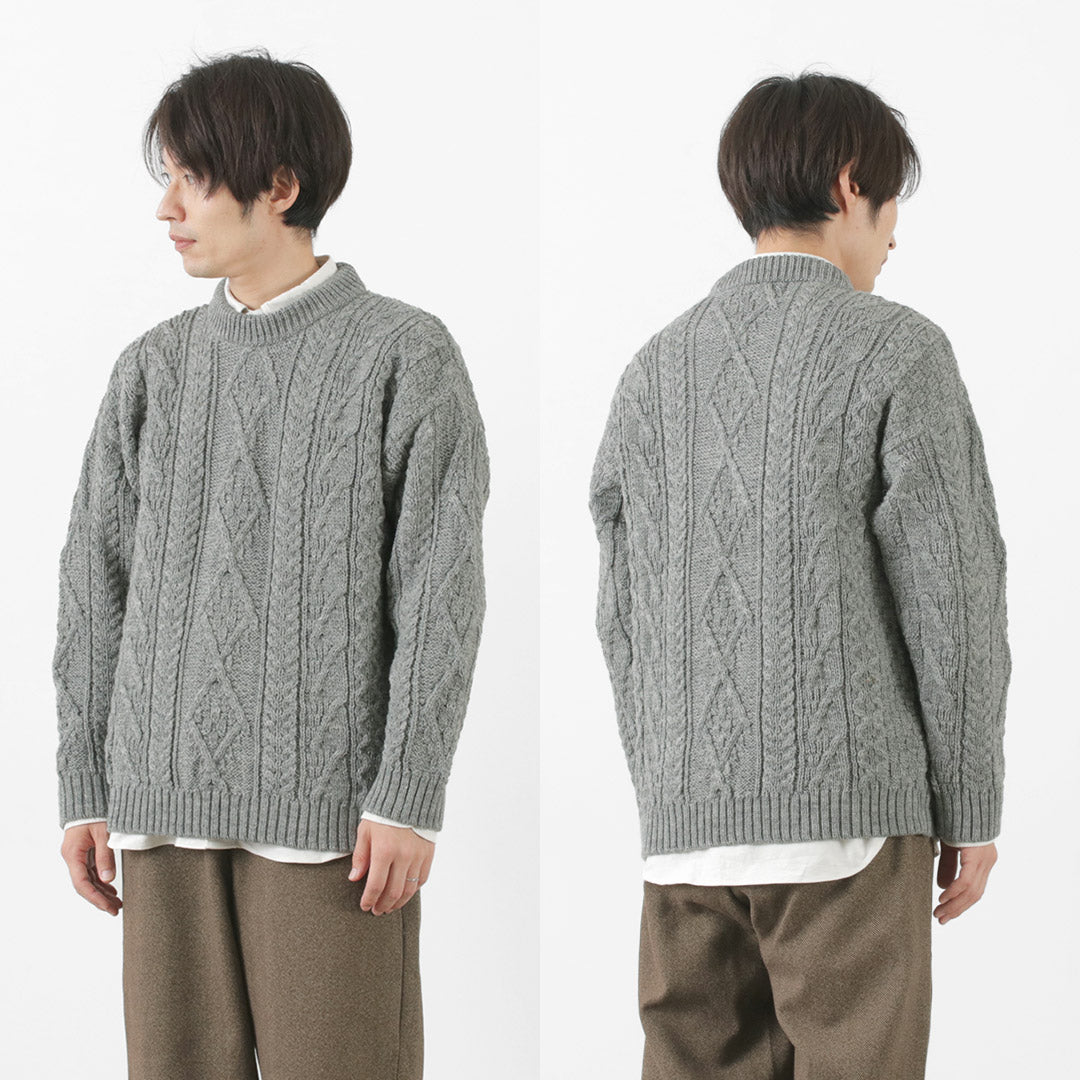 Old Derby Knitwear / Aran Crew 풀오버