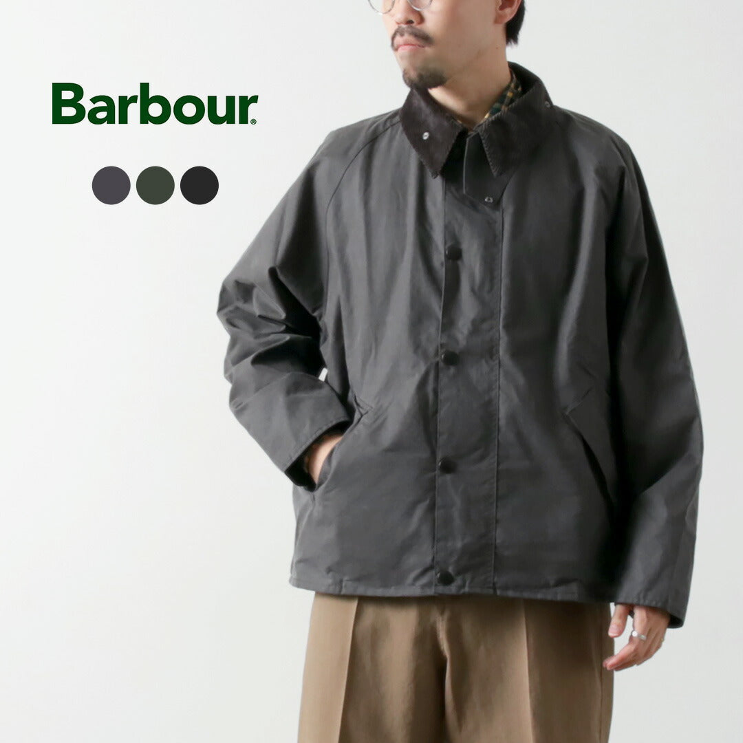 BARBOUR / Oversized Transport Wax Jacket