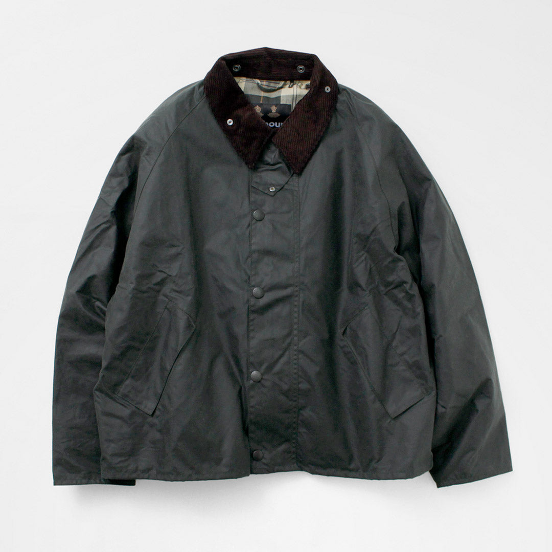 BARBOUR / Oversized Transport Wax Jacket