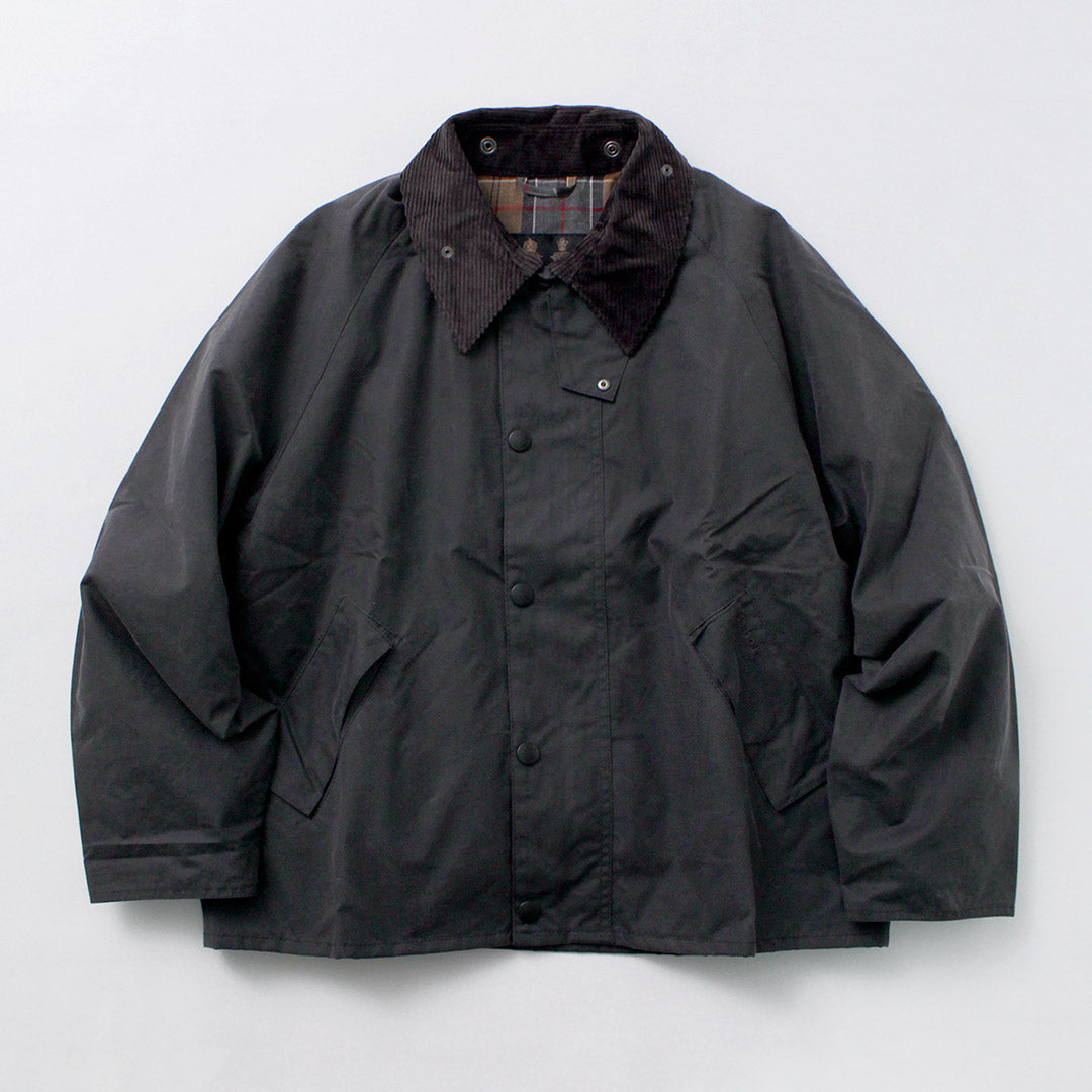 BARBOUR / Oversized Transport Wax Jacket