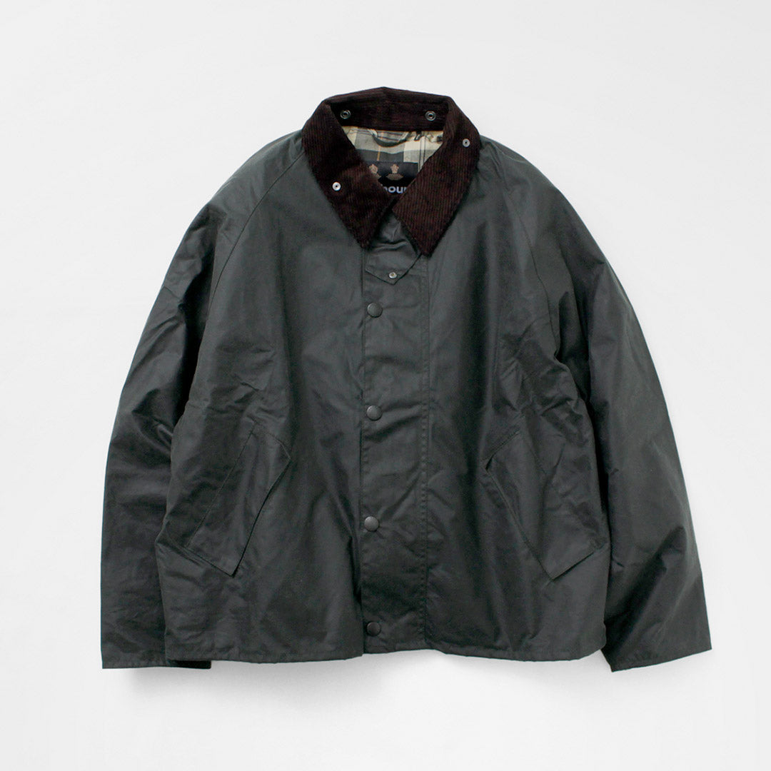 BARBOUR / Oversized Transport Wax Jacket