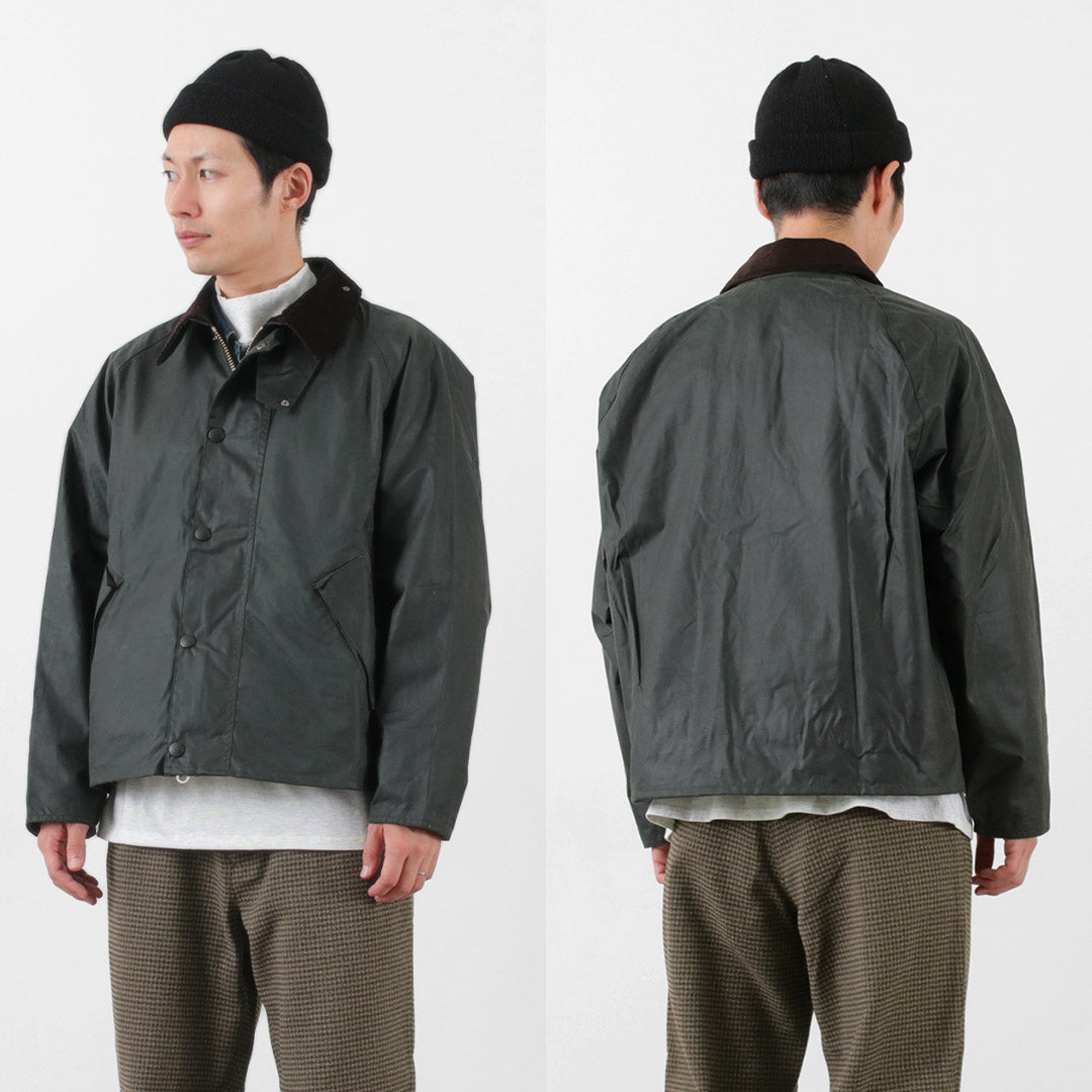 BARBOUR / Oversized Transport Wax Jacket