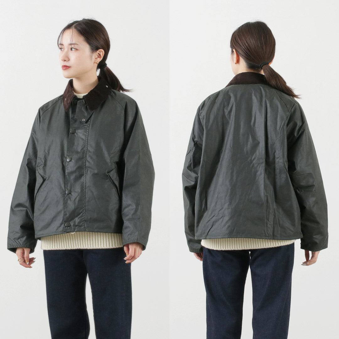 BARBOUR / Oversized Transport Wax Jacket