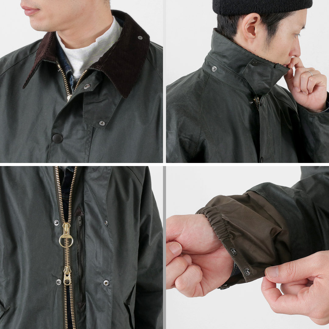 BARBOUR / Oversized Transport Wax Jacket