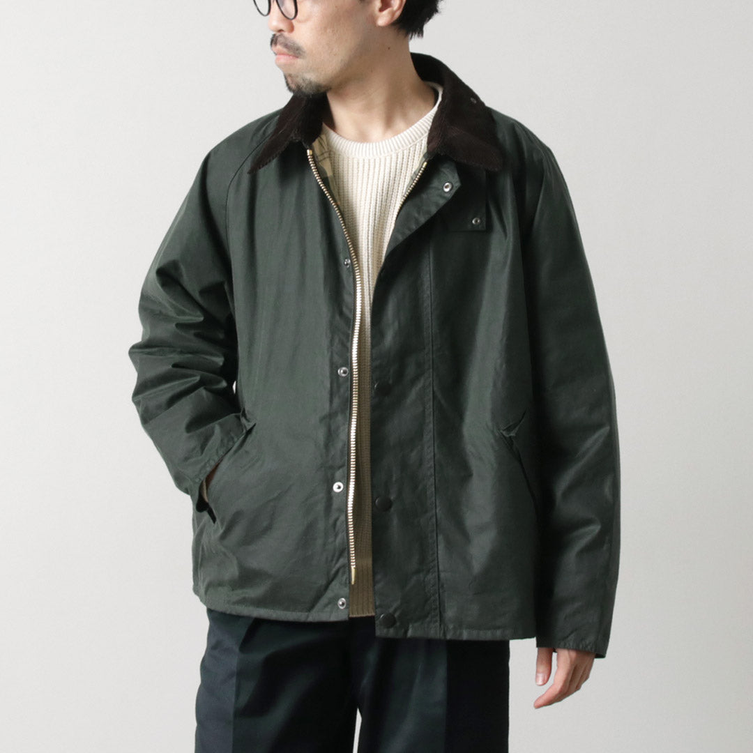 BARBOUR / Oversized Transport Wax Jacket