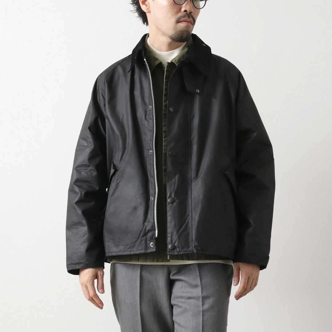 BARBOUR / Oversized Transport Wax Jacket