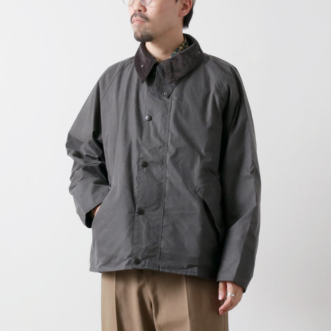 BARBOUR / Oversized Transport Wax Jacket