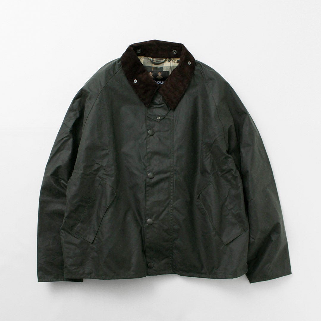 BARBOUR / Oversized Transport Wax Jacket