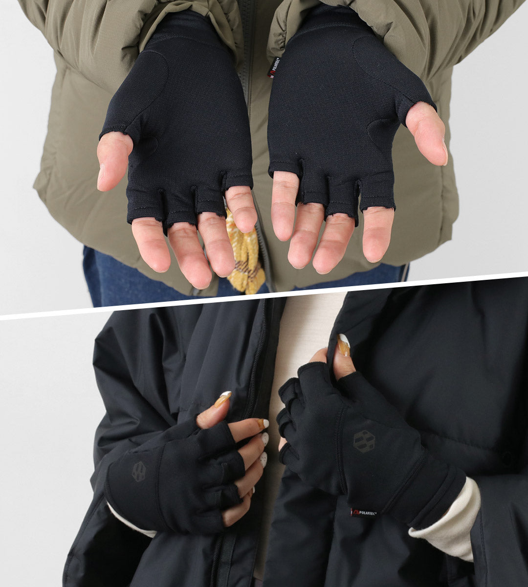 HANDSON GRIP / Hobo Half Finger Grid gloves