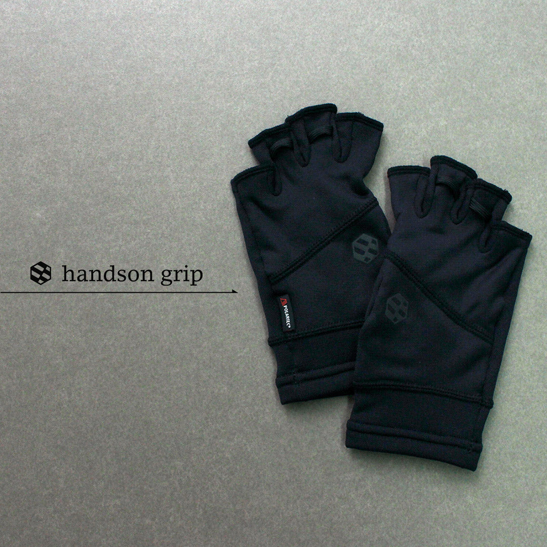 HANDSON GRIP / Hobo Half Finger Grid gloves