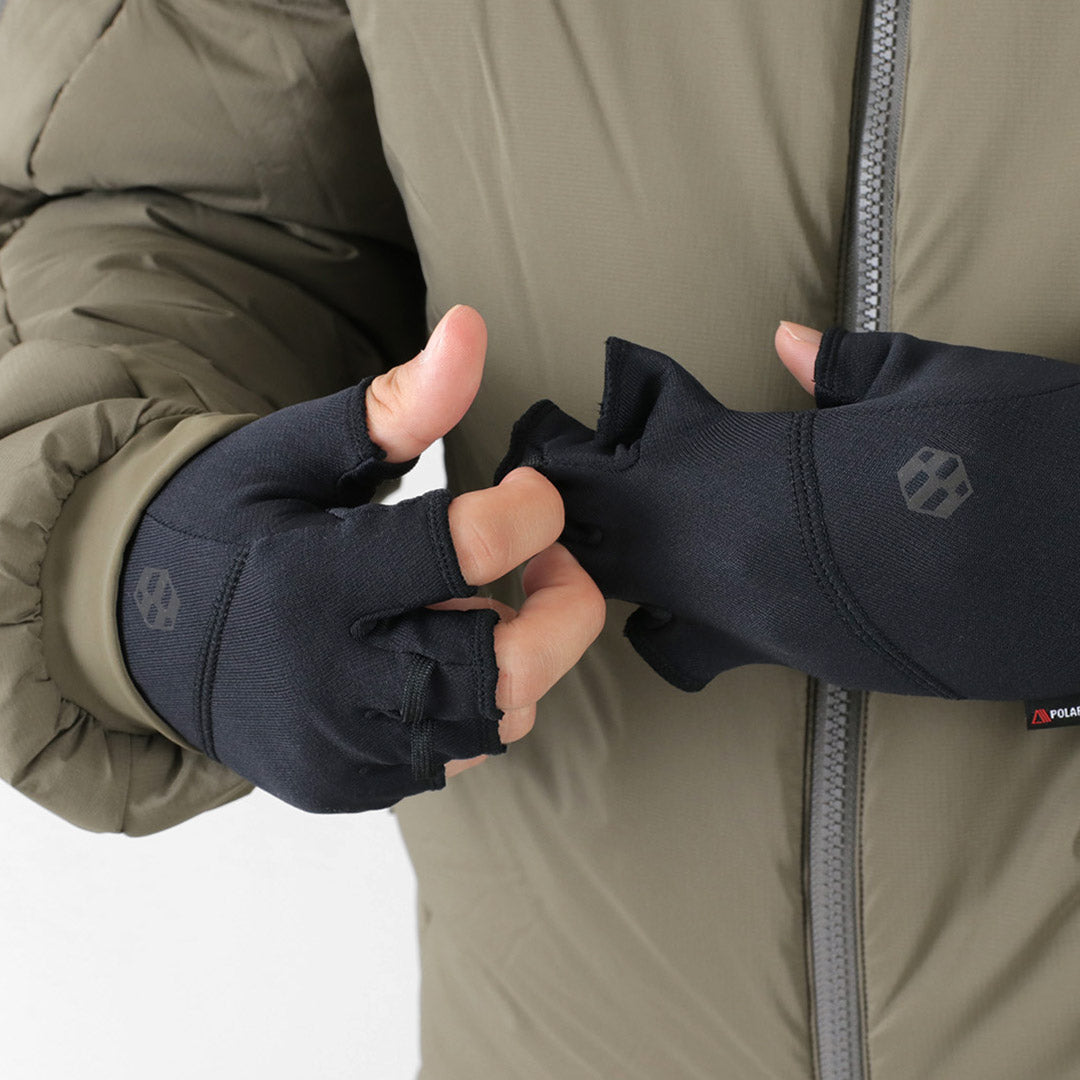 HANDSON GRIP / Hobo Half Finger Grid gloves