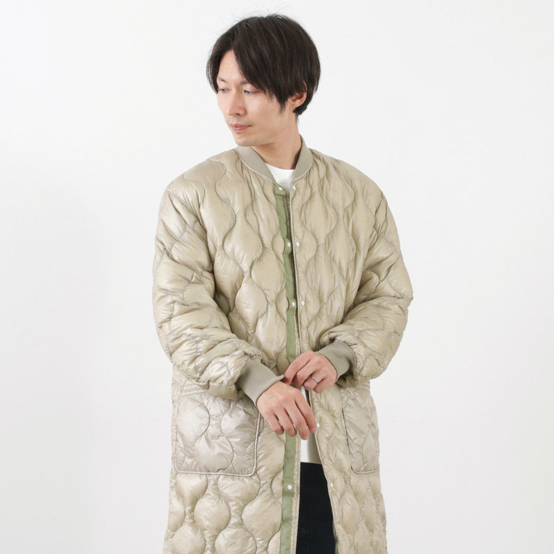 NANGA / Onion quilt down half coat