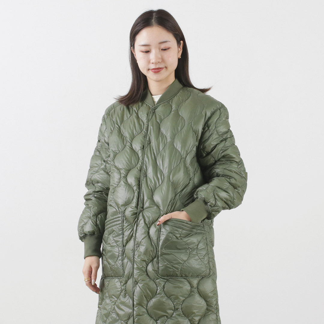 NANGA / Onion quilt down half coat