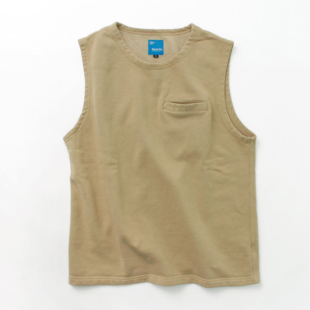 GOOD ON / Fleece Sweat waistcoat Optoelectronic