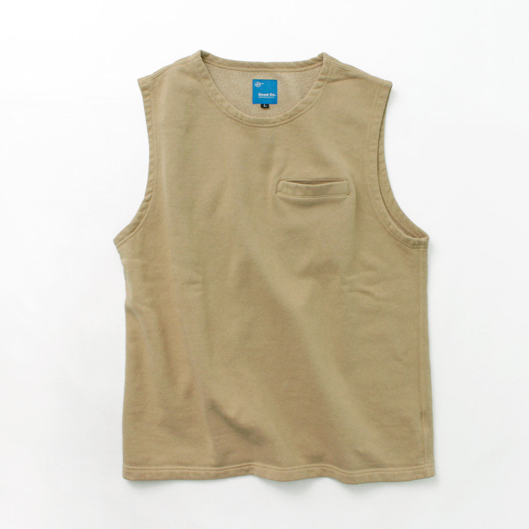 GOOD ON / Fleece Sweat waistcoat Optoelectronic