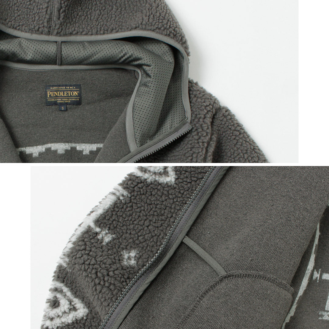 PENDLETON / Boa Zip Hoodie