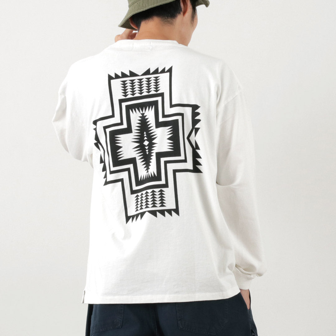 PENDLETON / Back Print Long Sleeve T-Shirt