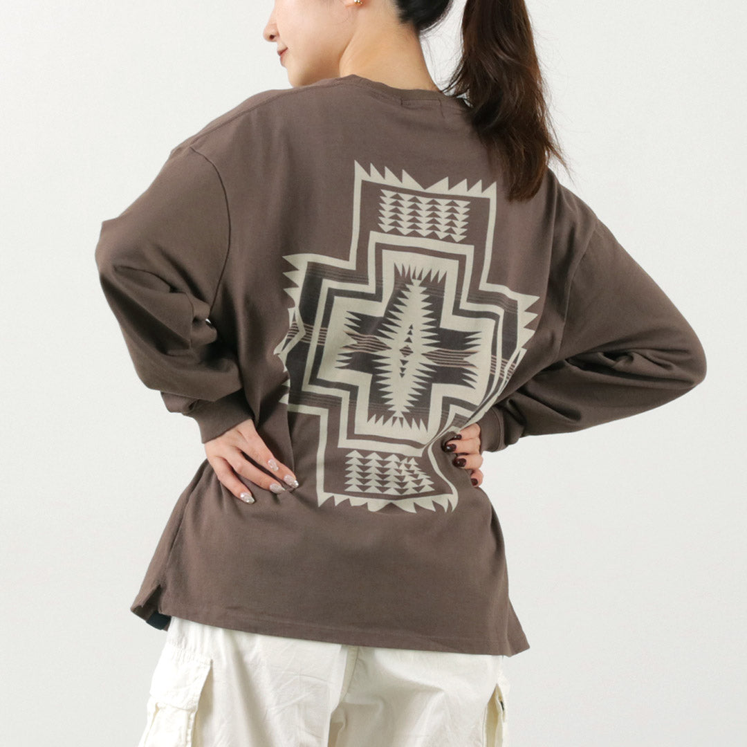 PENDLETON / Back Print Long Sleeve T-Shirt