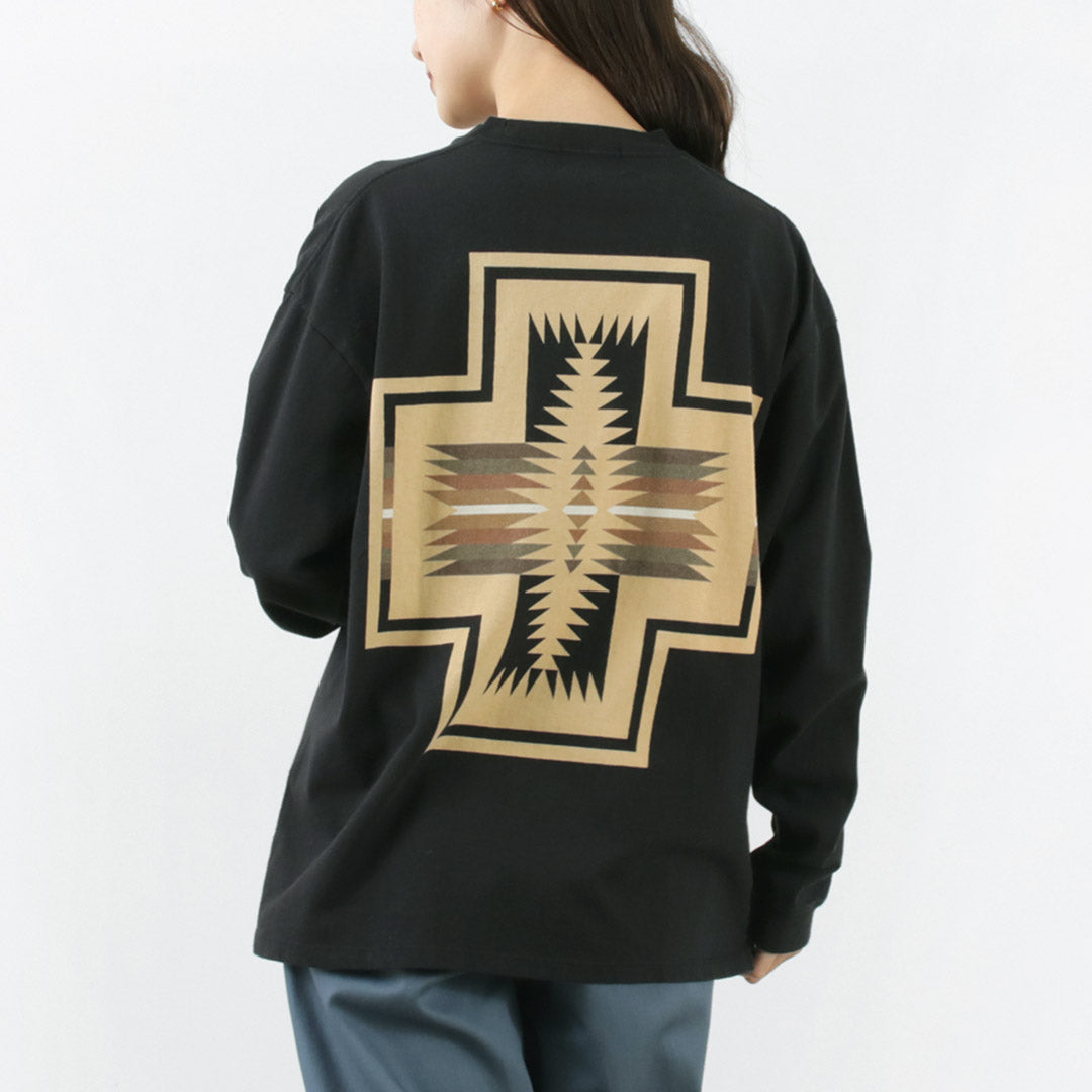 PENDLETON / Back Print Long Sleeve T-Shirt