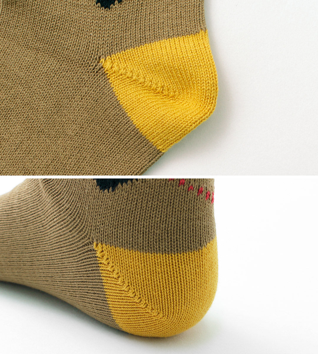 ROTOTO / Argyle Crew Socks