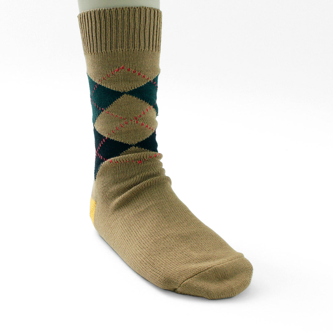 ROTOTO / Argyle Crew Socks