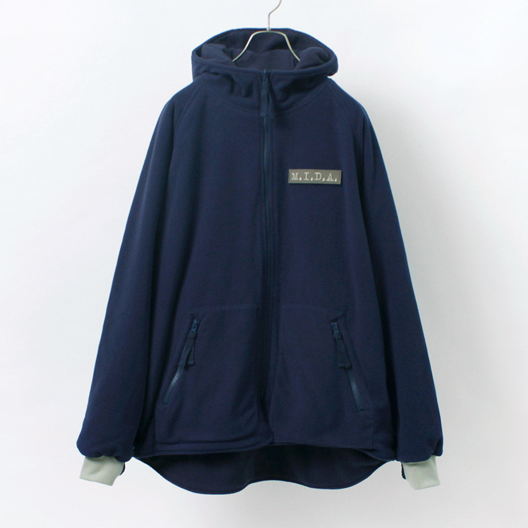 M.I.D.A. / Polartec boa toison zip-up