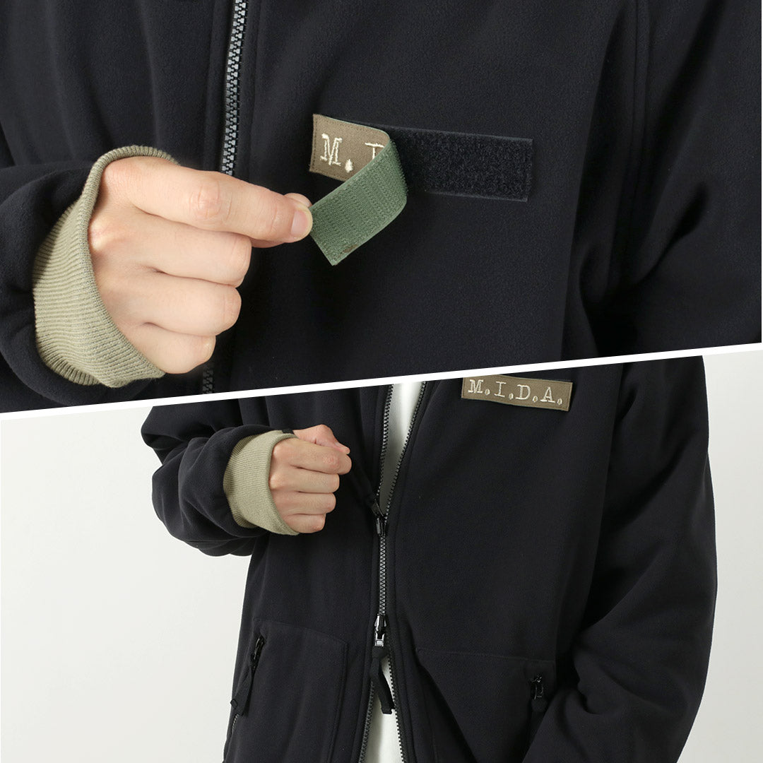 M.I.D.A. / Polartec Boa Fleece Zip-Up