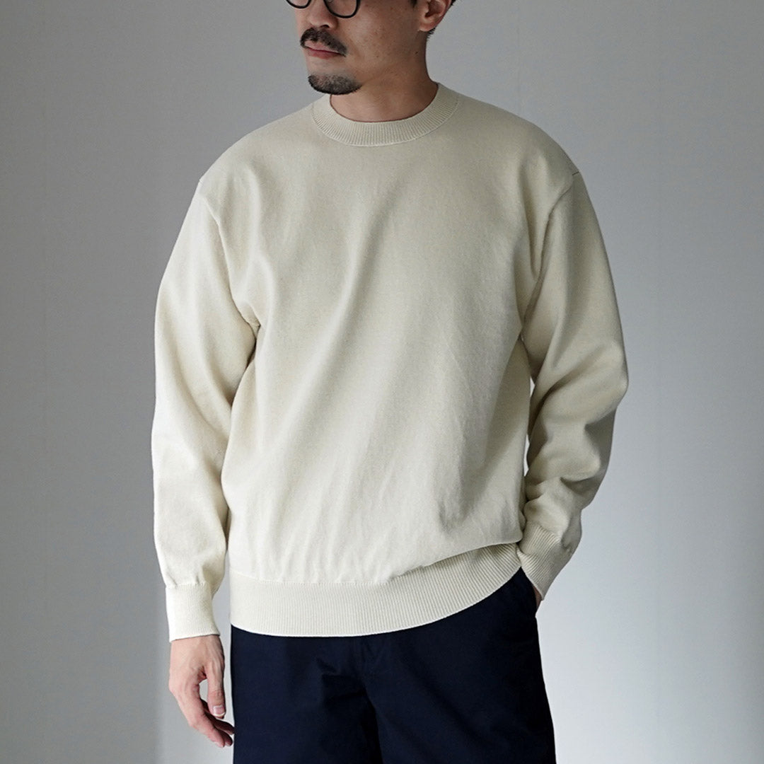 YONETOMI NEW BASIC / Rigid Cashmere Knit Pullover