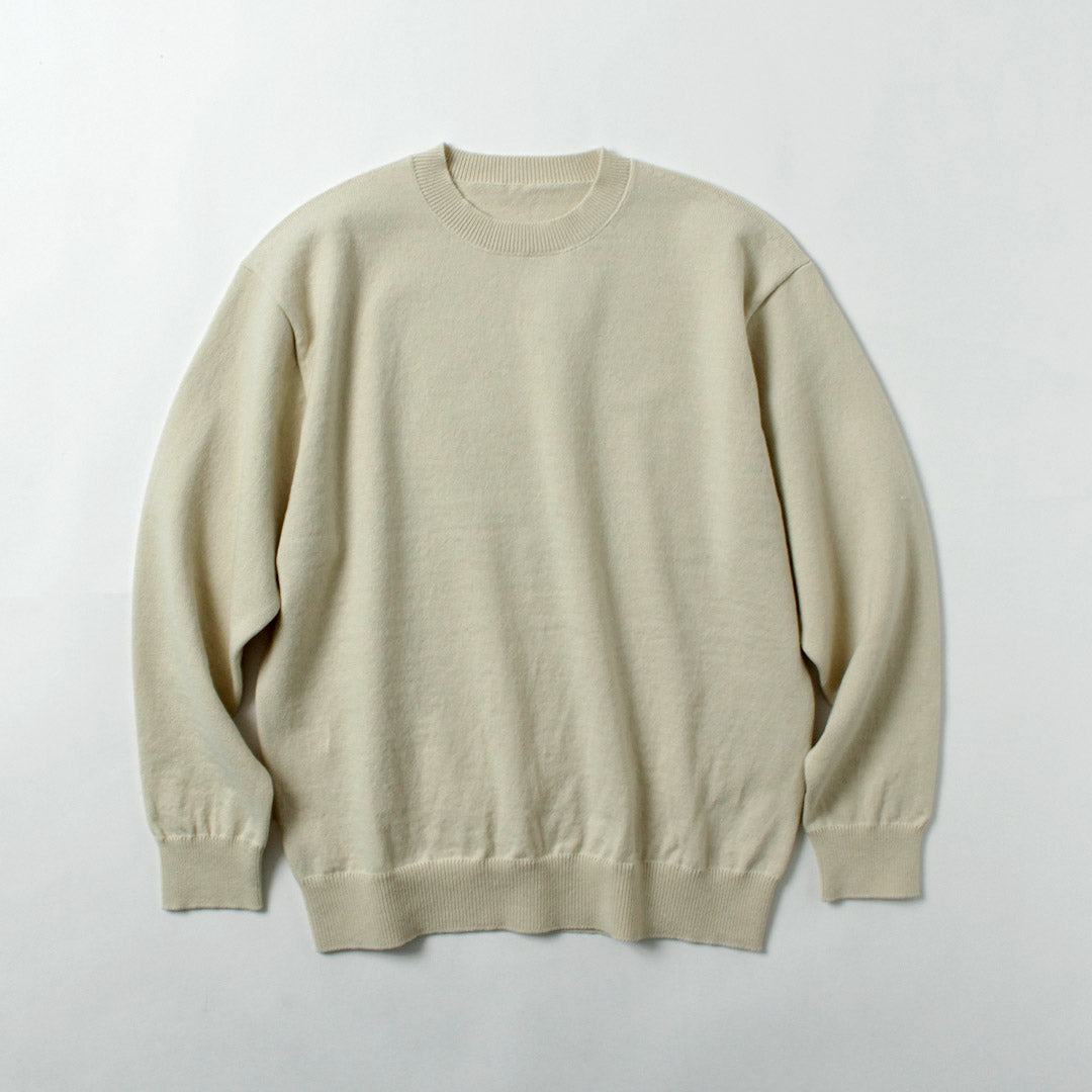 YONETOMI NEW BASIC / Rigid Cashmere Knit Pullover