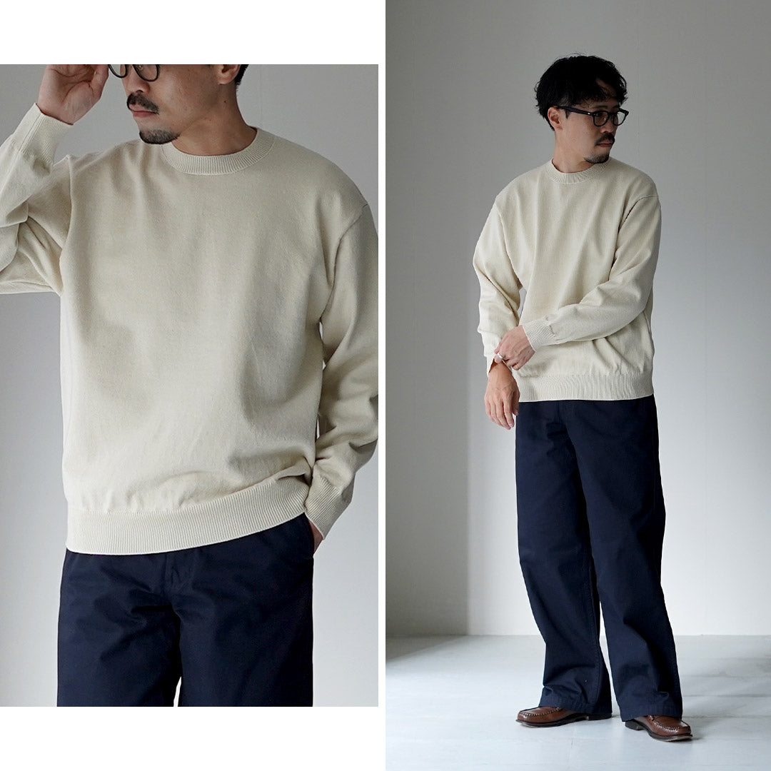 YONETOMI NEW BASIC / Jersey Rígido de Punto Cashmere