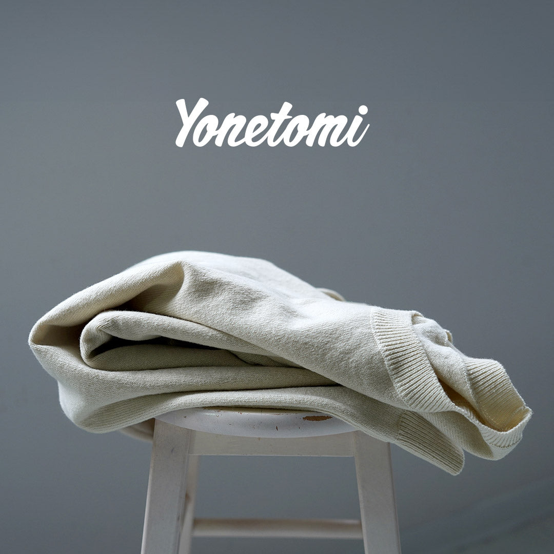 YONETOMI NEW BASIC / Jersey Rígido de Punto Cashmere